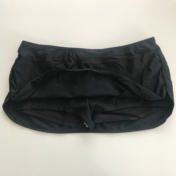 Gossip black swimsuit skirted bottom XL swim skirt - Picture 3 of 3